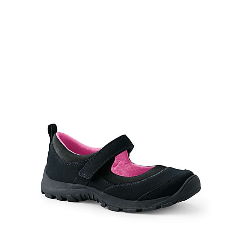 Lands End All Weather Suede Mary Jane Shoes